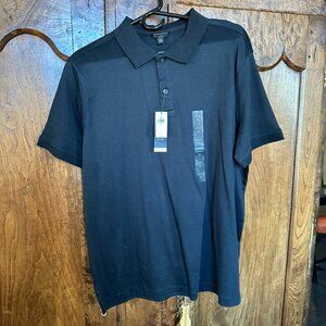 Banana Republic Luxe Touch Performance Polo in Classic Black - Men's XL